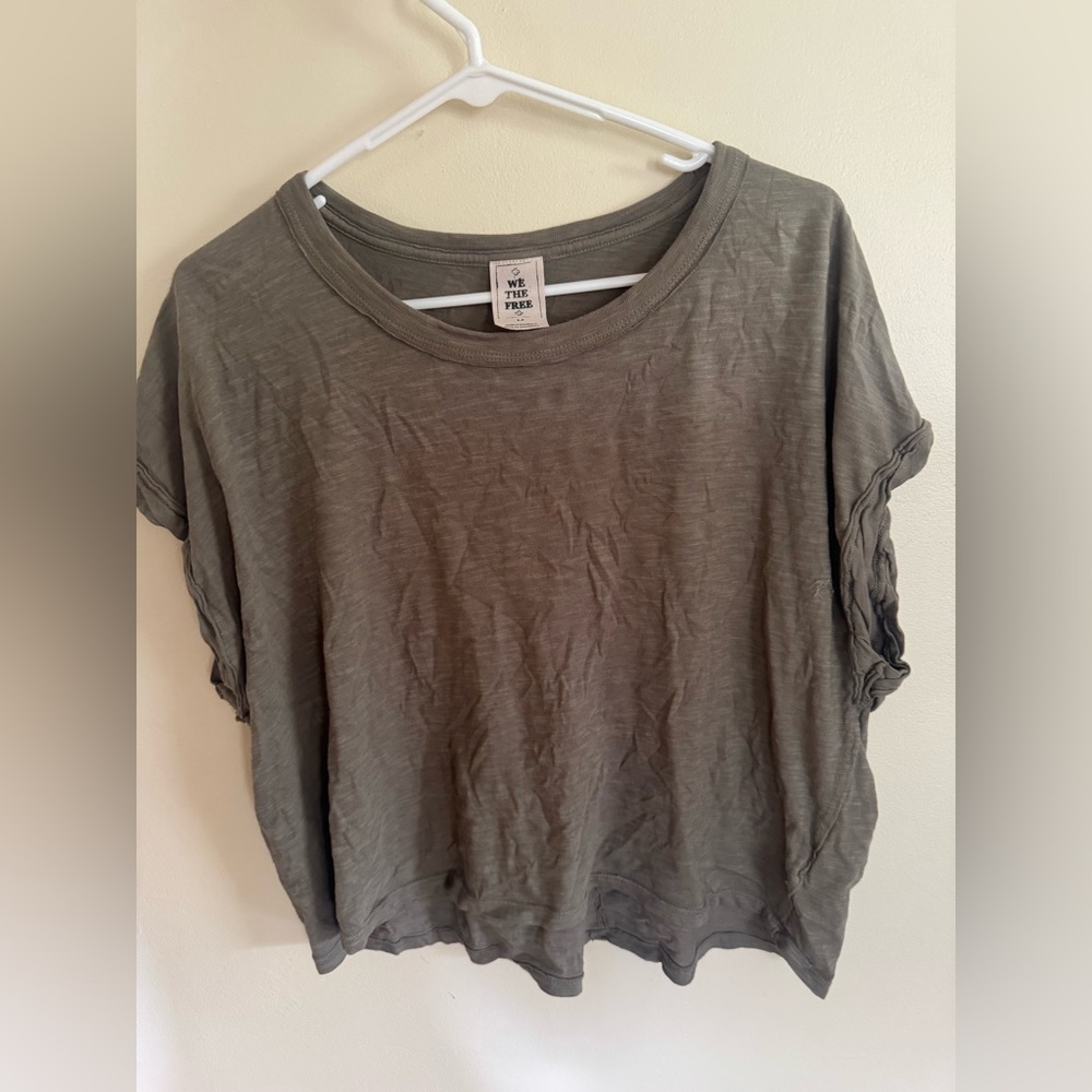 Olive Green Women's Top - Free People